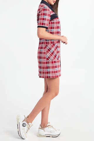 Vestido-camisa - Vermelho