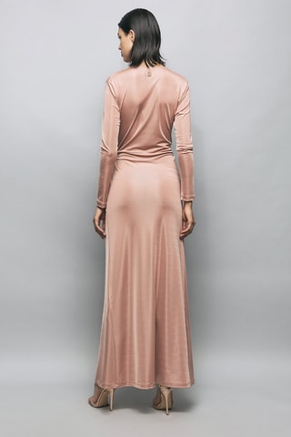 Vestido comprido 
Rosa