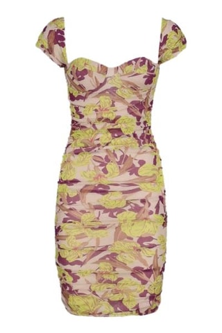 Vestido justo - Violeta