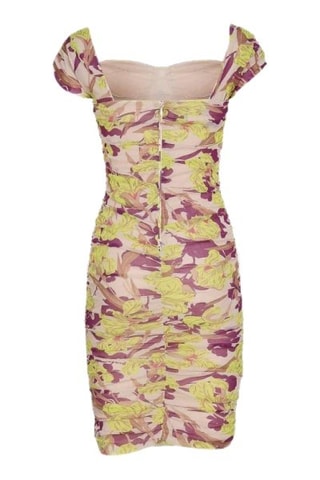 Vestido justo - Violeta