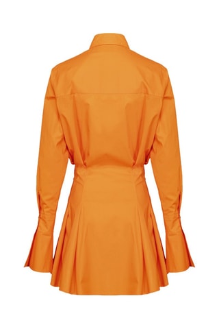 Vestido-camisa - Laranja