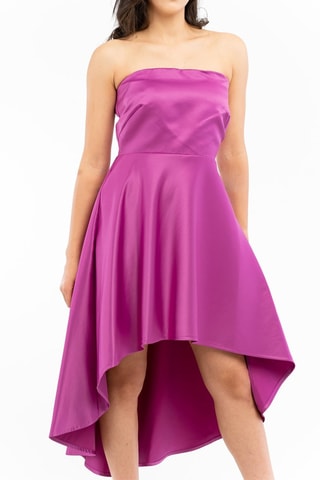 Vestido assimétrico 
Violeta