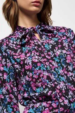 Vestido direito - Rosa