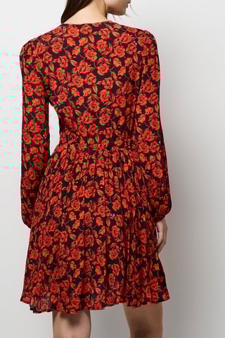Vestido estilo patinadora - Vermelho