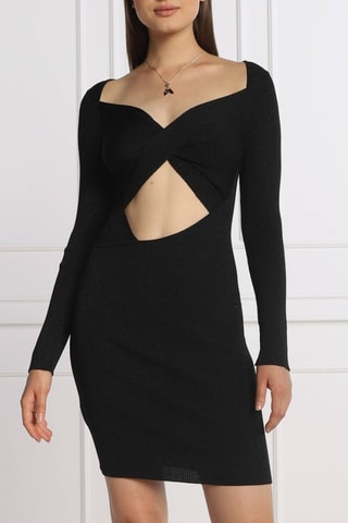 Vestido justo - Preto