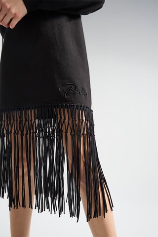 Vestido-sweat - Preto