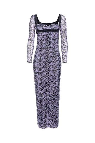 Vestido comprido - Violeta