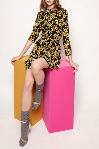 Vestido-camisa - Preto