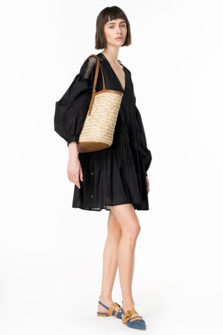 Vestido estilo patinadora - Preto