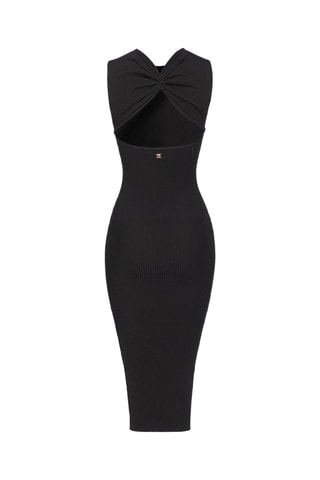 Vestido justo - Preto