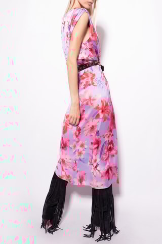Vestido comprido - Violeta