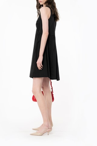 Vestido estilo patinadora - Preto