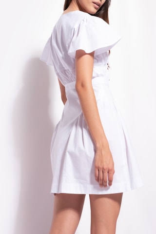 Vestido estilo patinadora - Branco