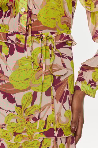 Vestido estilo patinadora - Verde