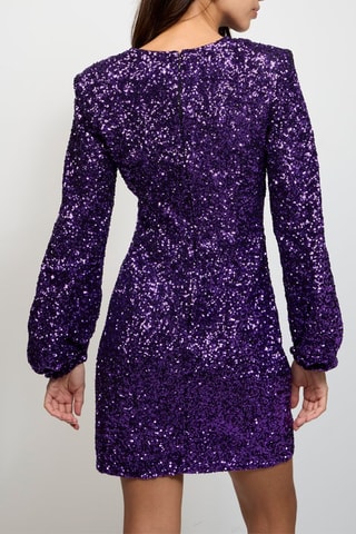Vestido traçado - Violeta