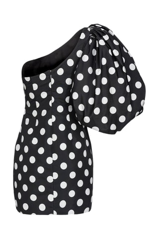 Vestido assimétrico - Preto