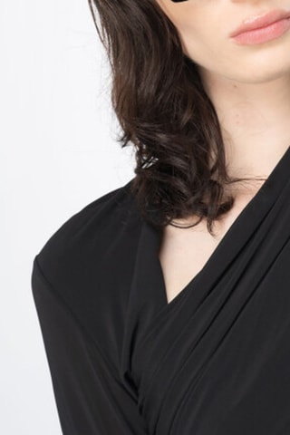 Vestido assimétrico - Preto
