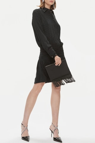 Vestido de seda - Preto