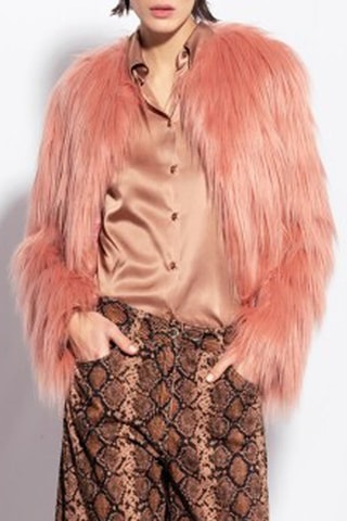 Camisa em seda - Rosa