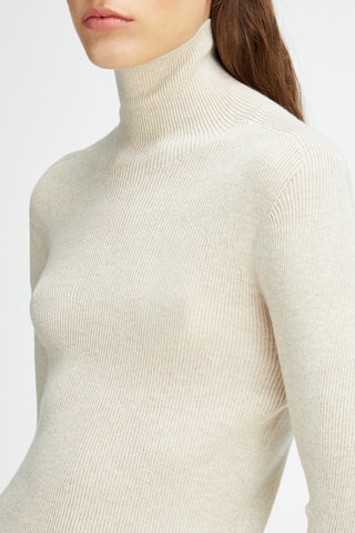 Camisola interior em lã Belly T.Neck - Bege