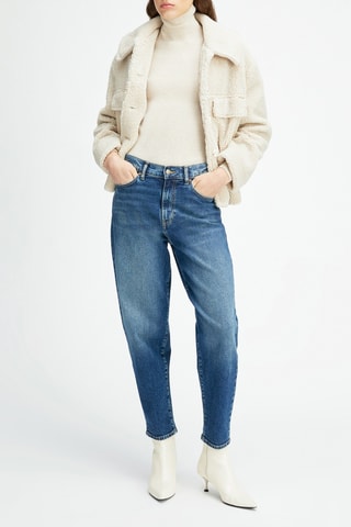 Camisola interior em lã Belly T.Neck - Bege