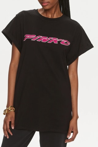T-shirt oversize - Preto