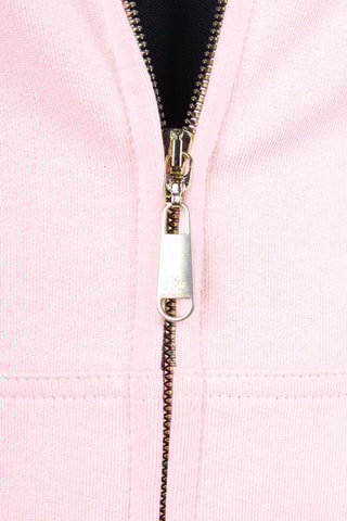 Sweat com capuz 
Rosa