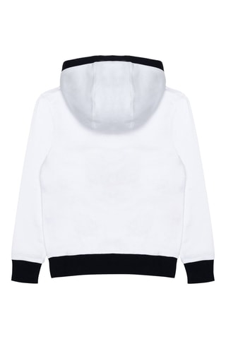 Sweat com capuz - Branco