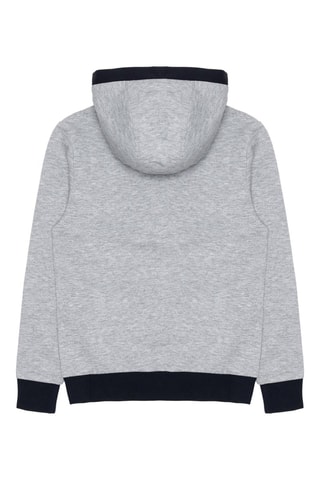 Sweat com capuz - Cinzento