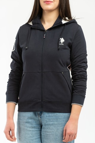Sweat com capuz - Azul-marinho