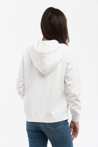 Sweat com capuz - Branco