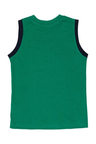 T-shirt e bermudas - Verde e azul-marinho