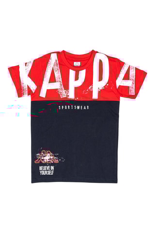 T-shirts e calções - Vermelho e preto