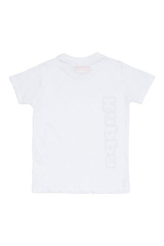 T-shirt e calções - Branco e preto