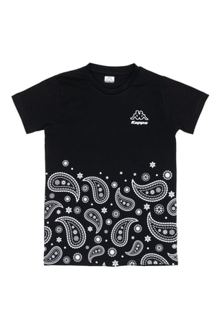 T-shirt e calções - Preto