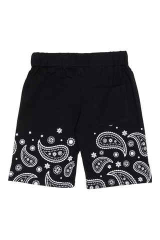 T-shirt e calções - Preto