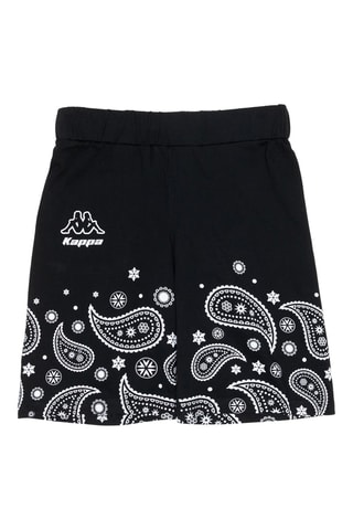 T-shirt e calções - Preto