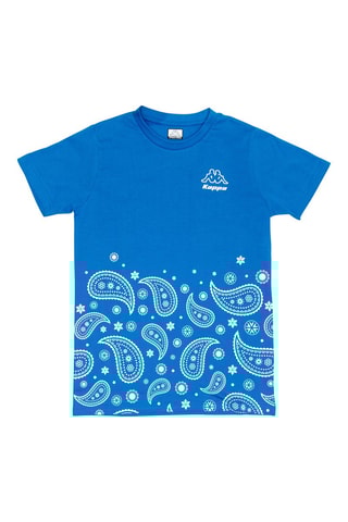 T-shirt e calções - Azul-eléctrico