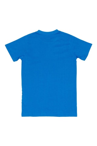 T-shirt e calções - Azul-eléctrico