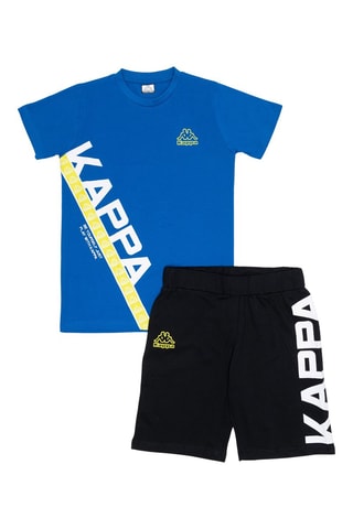 T-shirt et short - Bleu cobalt et noir