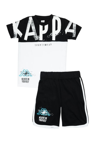T-shirts e calções - Branco e preto