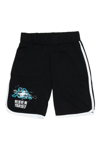 T-shirts e calções - Branco e preto