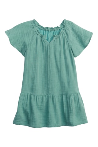 Robe - Bleu-vert