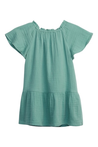 Robe - Bleu-vert