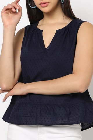 Blouse - Bleu marine