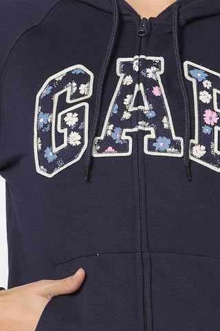 Sweat à capuche - Bleu marine