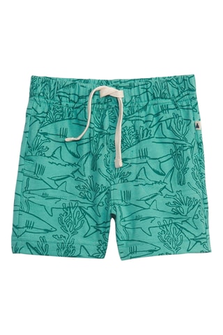 Short en coton biologique - Vert