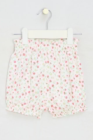 Bloomer en coton biologique - Blanc et rouge
