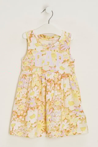 Robe sans manches - Jaune