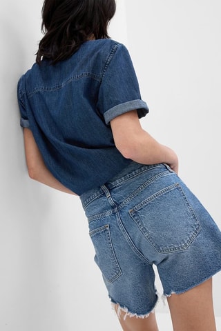 Short en jean - Bleu clair